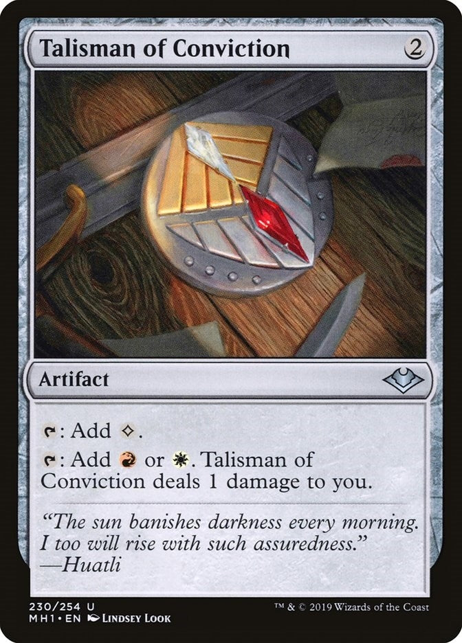 Talisman of Conviction (230) (Modern Horizons)