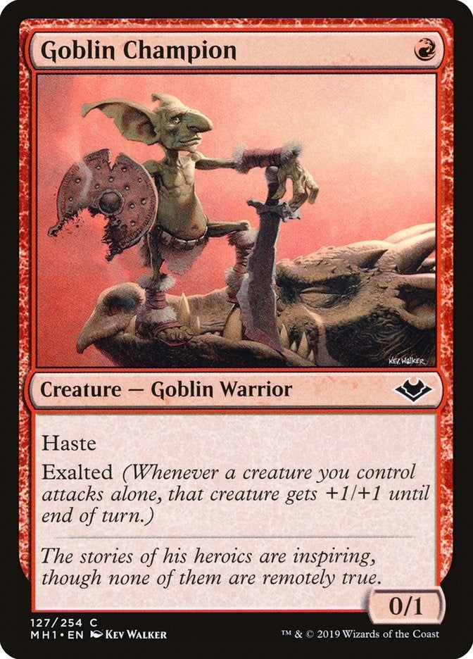 Goblin Champion (127) (Modern Horizons)