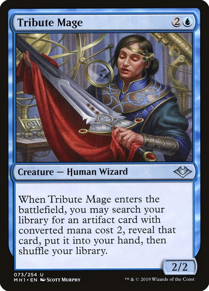 Image for Tribute Mage (73) (Modern Horizons) - Magic: The Gathering