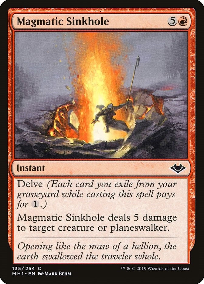Magmatic Sinkhole (135) (Modern Horizons)
