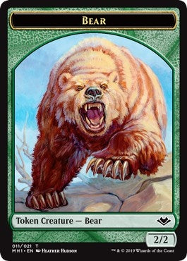 Image for Bear Token (11) (Modern Horizons) - Magic: The Gathering