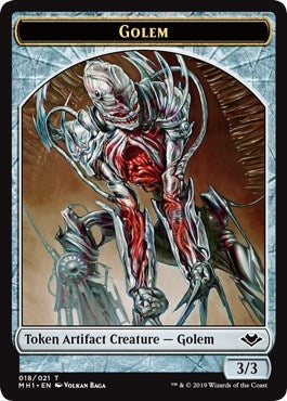 Golem Token (18) (Modern Horizons)