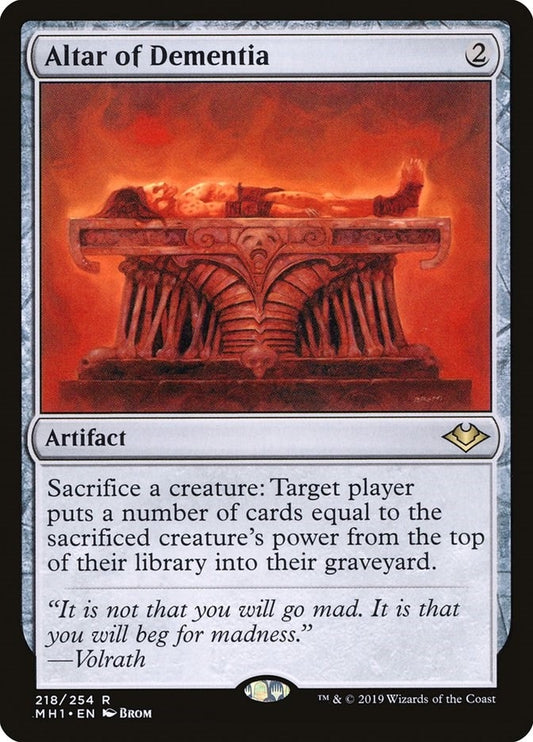 Altar of Dementia (218) (Modern Horizons)