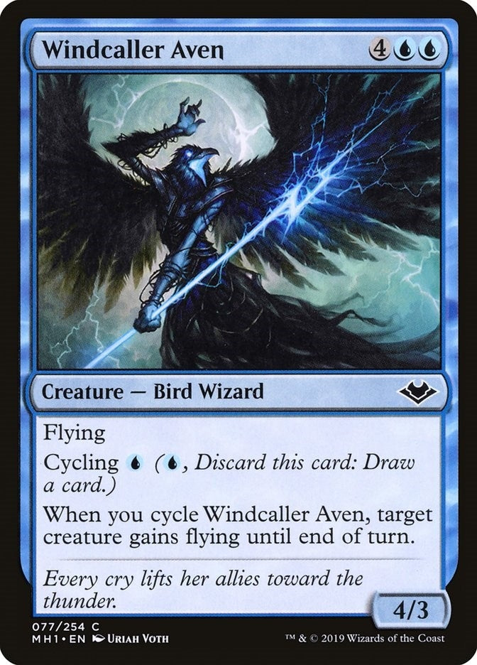 Windcaller Aven (77) (Modern Horizons)