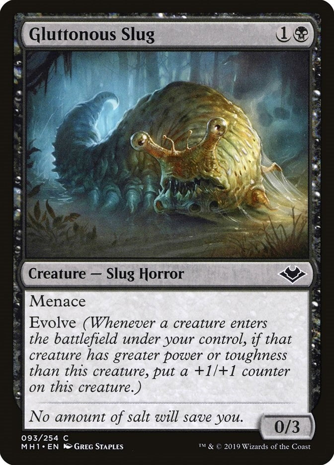 Image for Gluttonous Slug (93) (Modern Horizons) - Magic: The Gathering