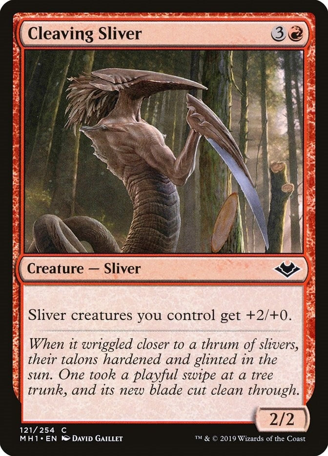 Cleaving Sliver (121) (Modern Horizons)