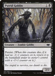 Image for Putrid Goblin (101) (Modern Horizons) - Magic: The Gathering