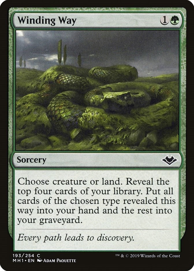 Image for Winding Way (193) (Modern Horizons) - Magic: The Gathering