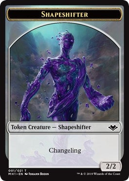 Image for Shapeshifter // Construct Double-Sided Token (1 // 17) (Modern Horizons) - Magic: The Gathering