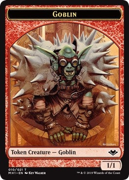 Goblin // Myr Double-Sided Token (10 // 19) (Modern Horizons)