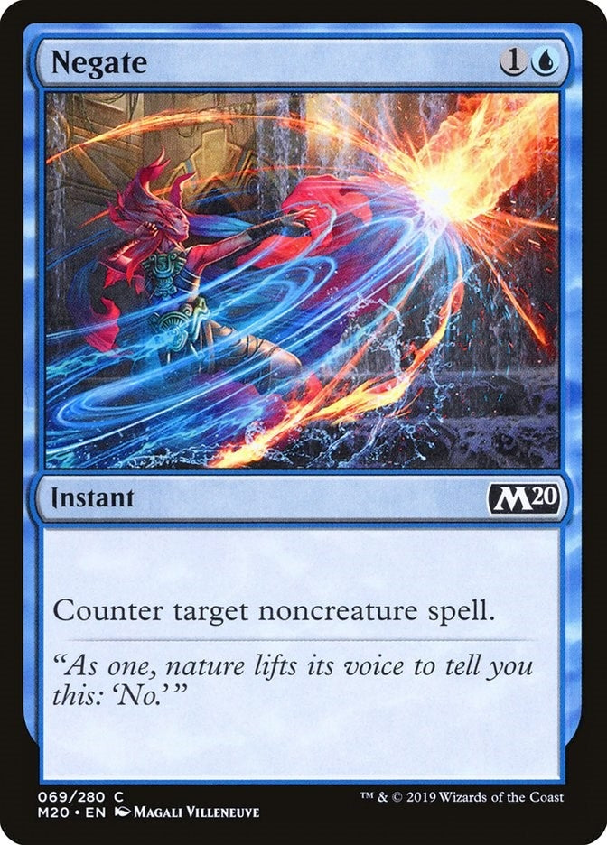 Image for Negate (69) (Core Set 2020) - Magic: The Gathering