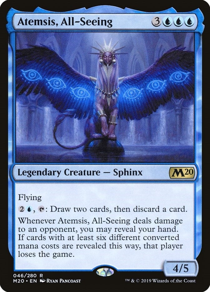 Image for Atemsis, All-Seeing (46) (Core Set 2020) - Magic: The Gathering