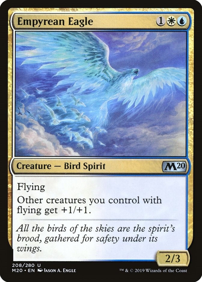Image for Empyrean Eagle (208) (Core Set 2020) - Magic: The Gathering