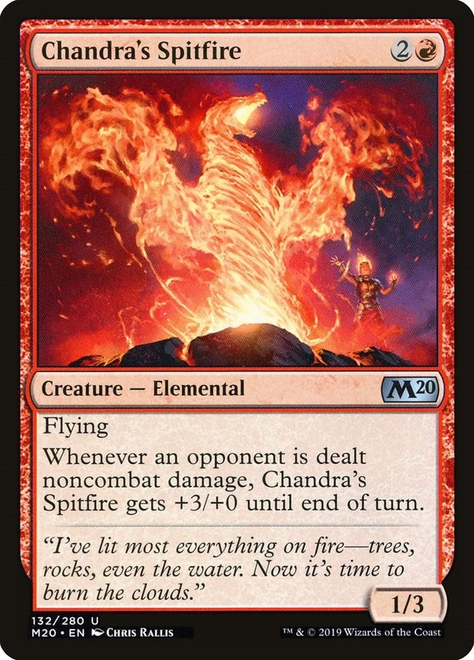 Image for Chandra's Spitfire (132) (Core Set 2020) - Magic: The Gathering