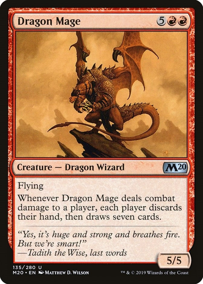 Dragon Mage (135) (Core Set 2020)