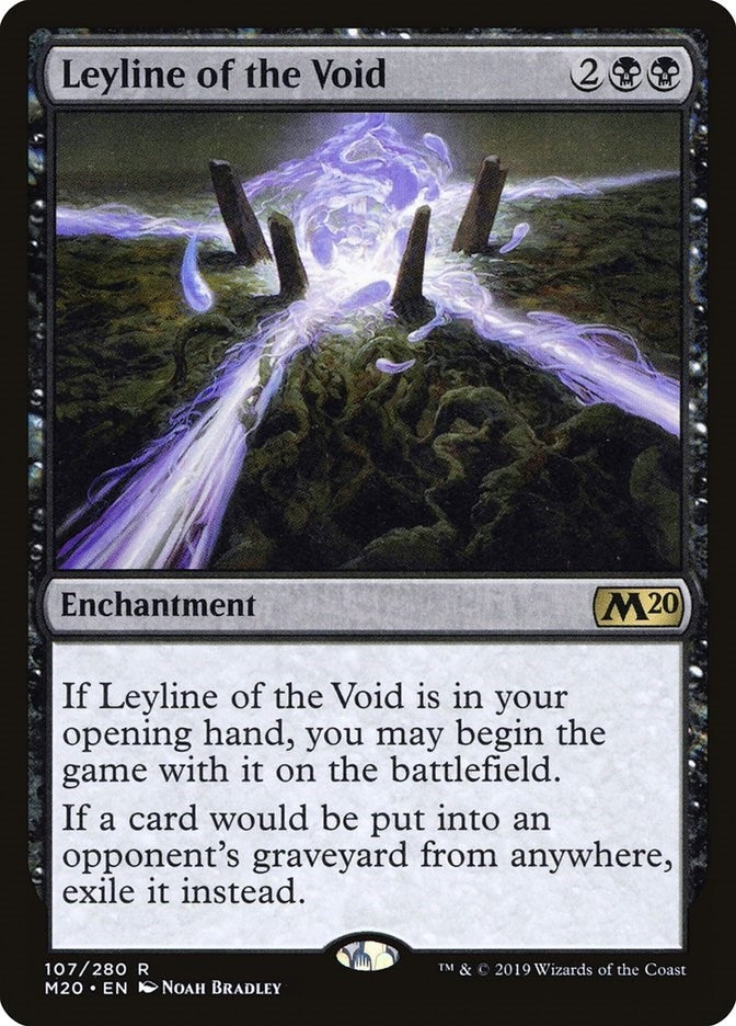 Image for Leyline of the Void (107) (Core Set 2020) - Magic: The Gathering
