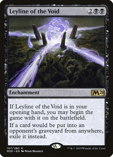 Image for Leyline of the Void (107) (Core Set 2020) - Magic: The Gathering
