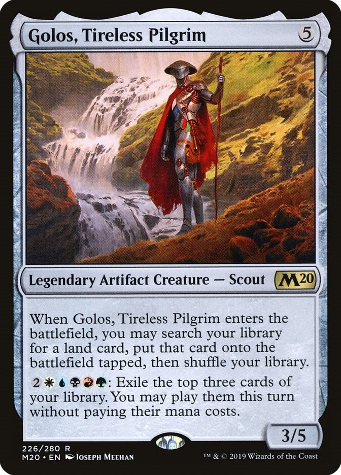 Image for Golos, Tireless Pilgrim (226) (Core Set 2020) - Magic: The Gathering