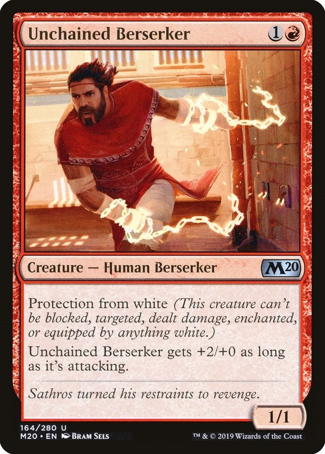 Unchained Berserker (164) (Core Set 2020)