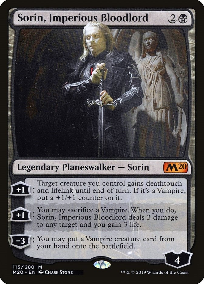 Image for Sorin, Imperious Bloodlord (115) (Core Set 2020) - Magic: The Gathering