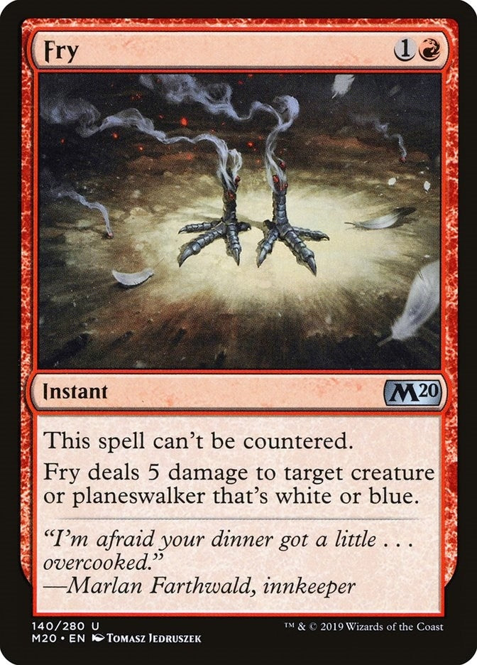 Image for Fry (140) (Core Set 2020) - Magic: The Gathering