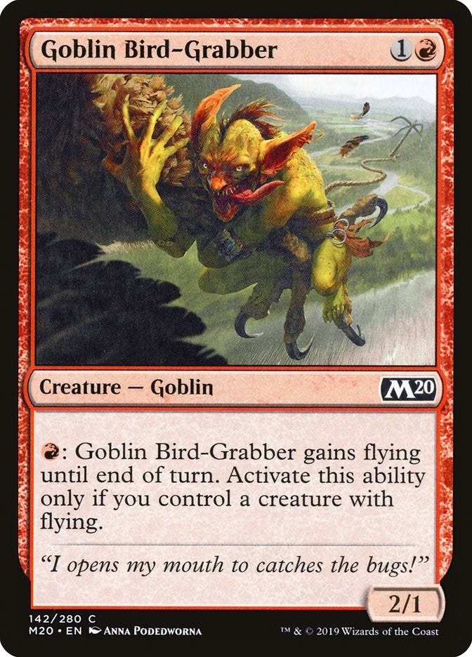 Goblin Bird-Grabber (142) (Core Set 2020)