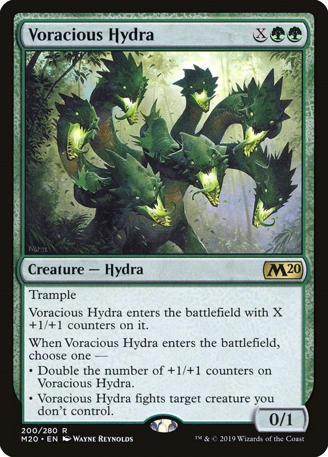 Image for Voracious Hydra (200) (Core Set 2020) - Magic: The Gathering