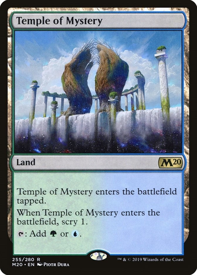 Temple of Mystery (255) (Core Set 2020)
