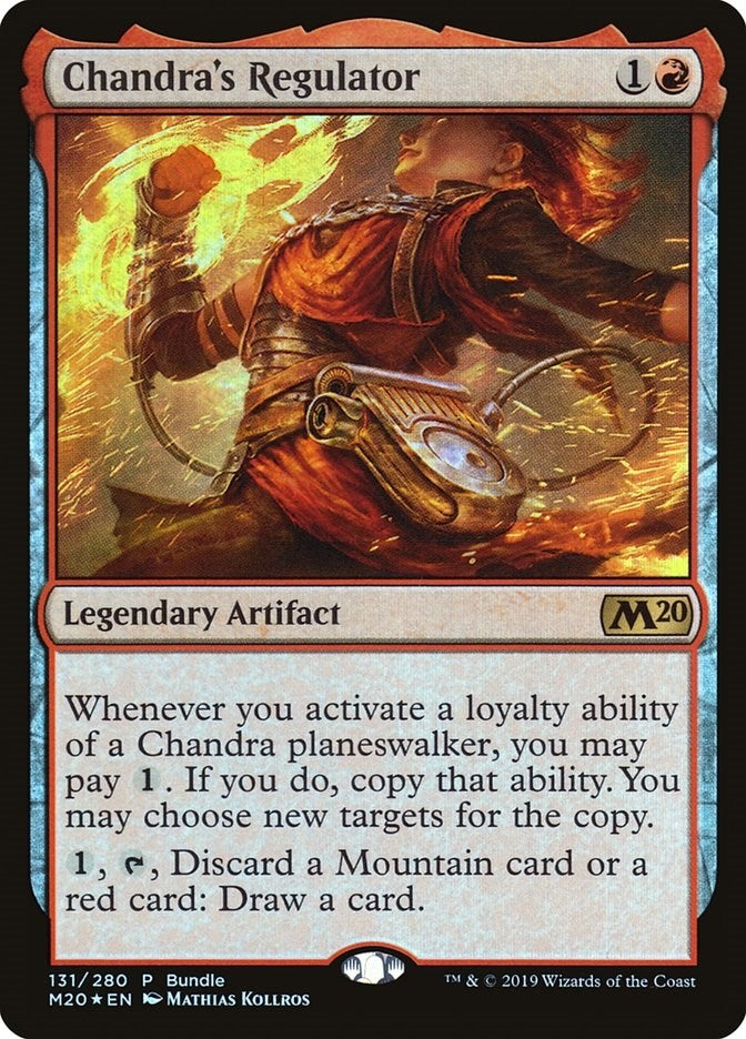 Chandra's Regulator (M20 Bundle) (131) (Unique and Miscellaneous Promos) (UMP)