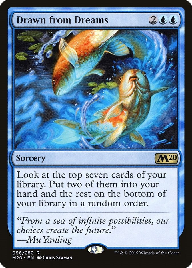 Image for Drawn from Dreams (56) (Core Set 2020) - Magic: The Gathering