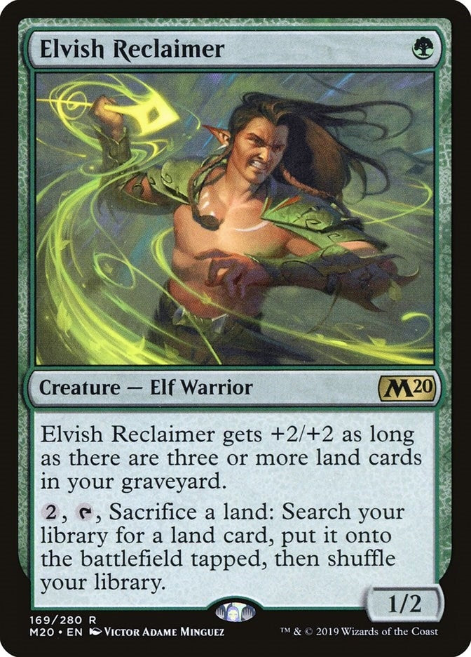 Elvish Reclaimer (169) (Core Set 2020)