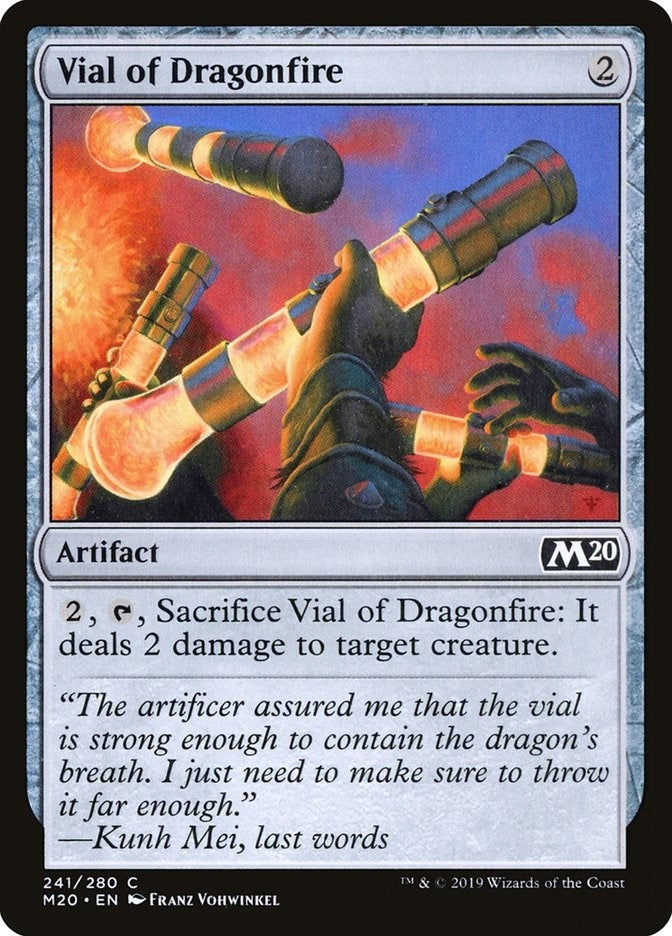 Vial of Dragonfire (241) (Core Set 2020)