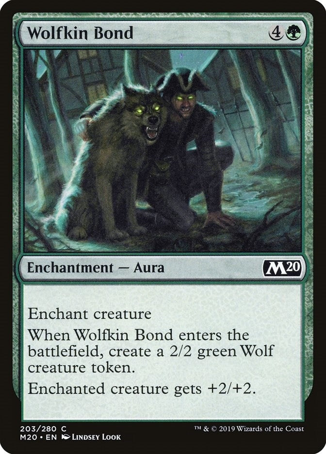 Wolfkin Bond (203) (Core Set 2020)