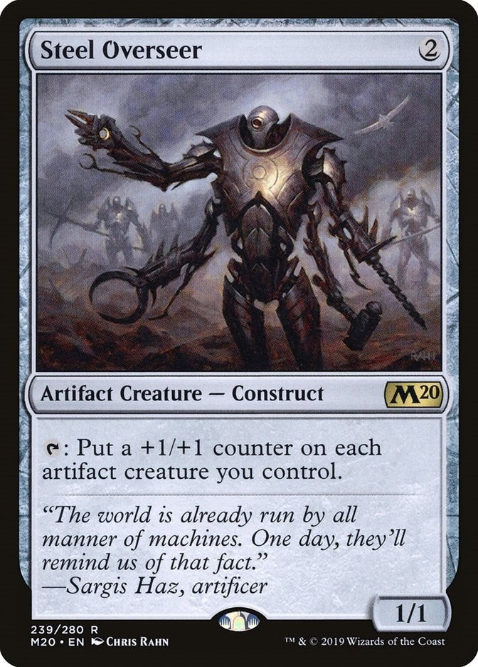 Image for Steel Overseer (239) (Core Set 2020) - Magic: The Gathering