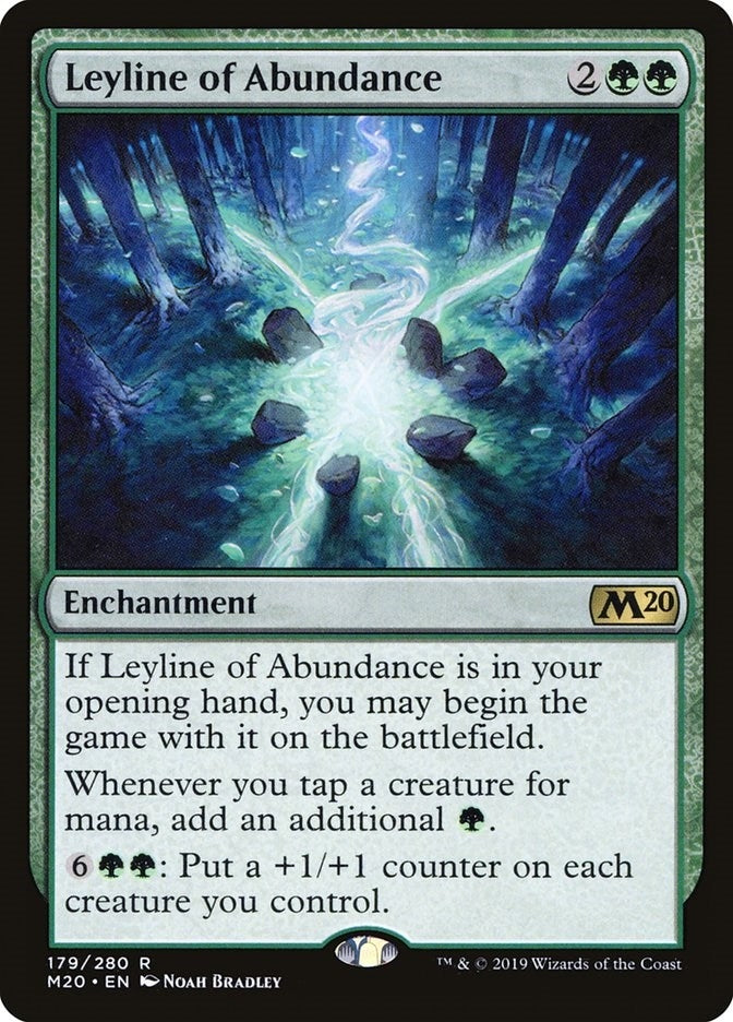 Leyline of Abundance (179) (Core Set 2020)
