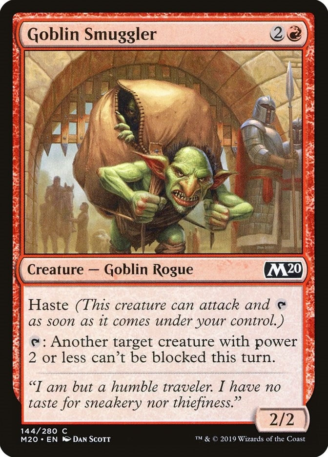 Image for Goblin Smuggler (144) (Core Set 2020) - Magic: The Gathering