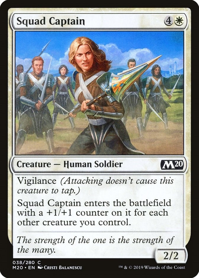 Squad Captain (38) (Core Set 2020)