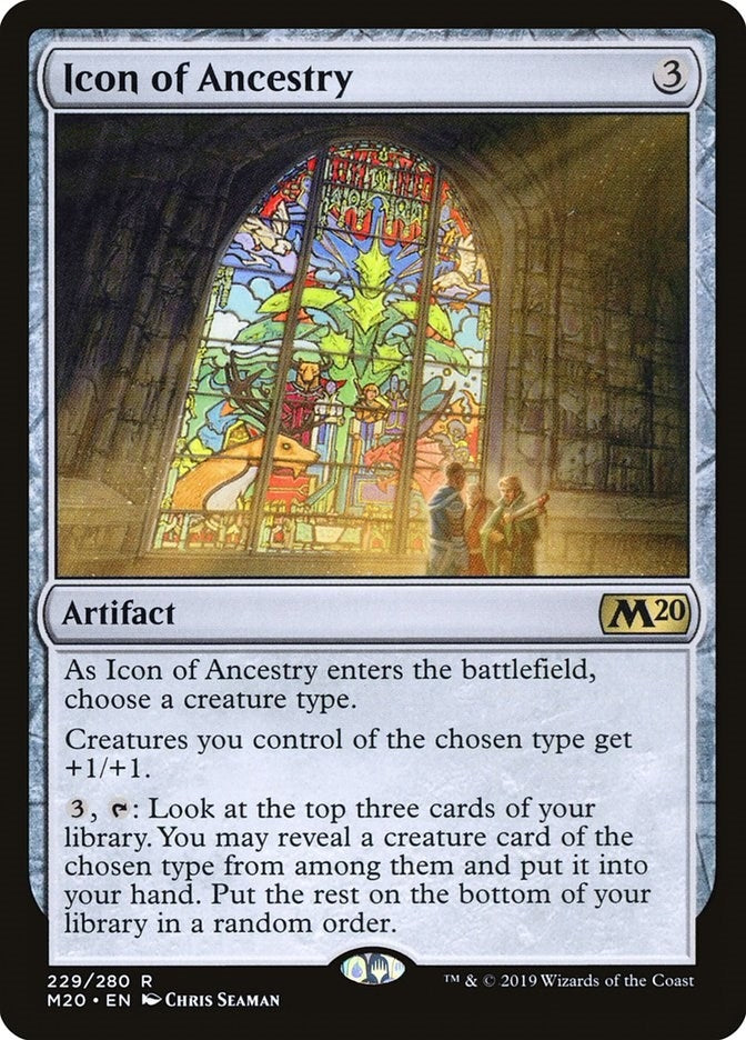 Image for Icon of Ancestry (229) (Core Set 2020) - Magic: The Gathering