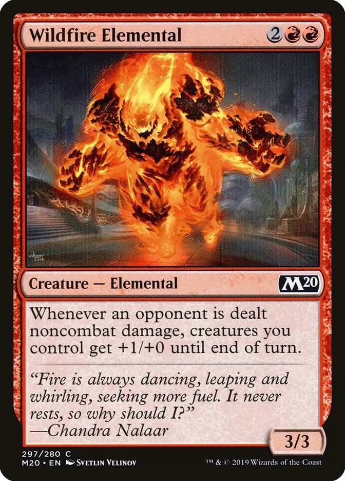 Wildfire Elemental (297) (Core Set 2020)