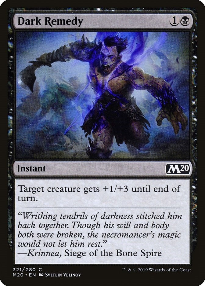 Dark Remedy (321) (Core Set 2020)