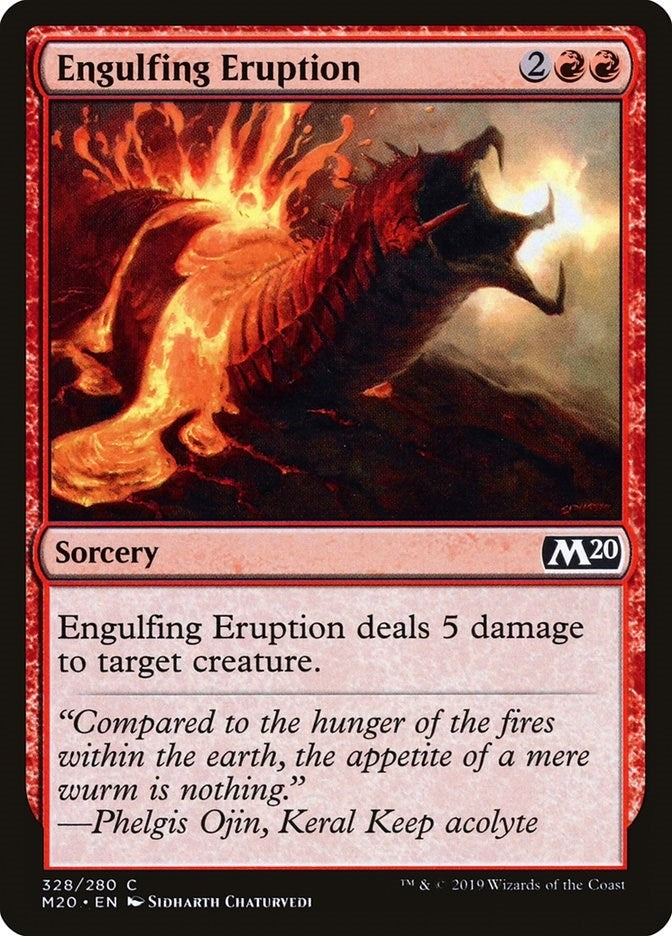 Engulfing Eruption (328) (Core Set 2020)