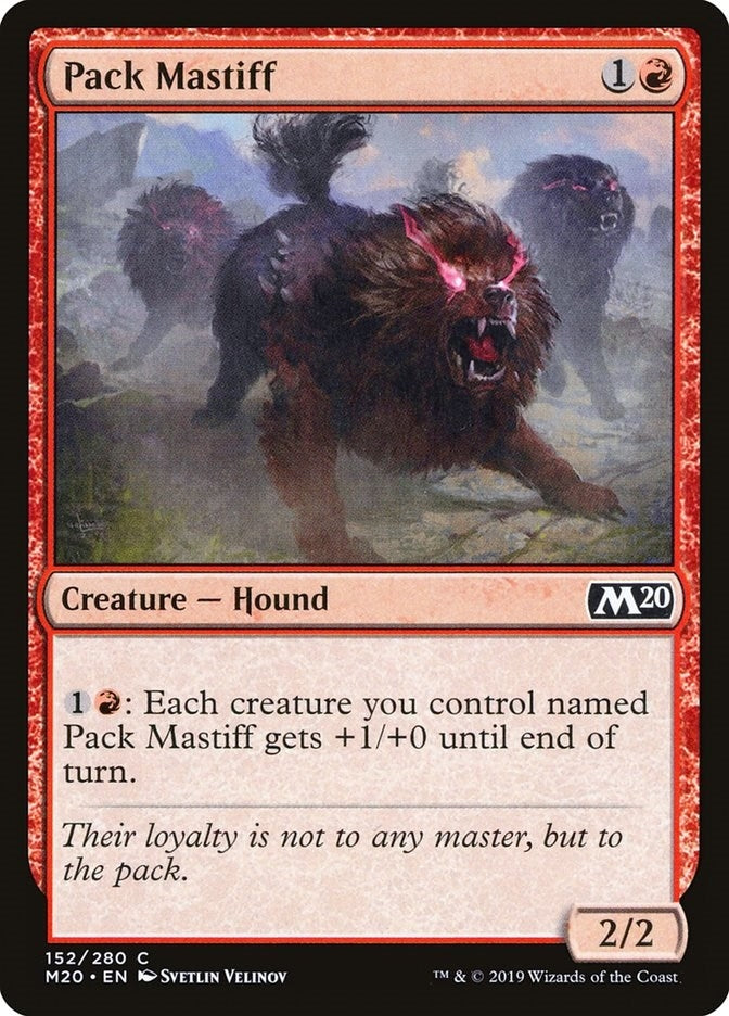 Pack Mastiff (152) (Core Set 2020)