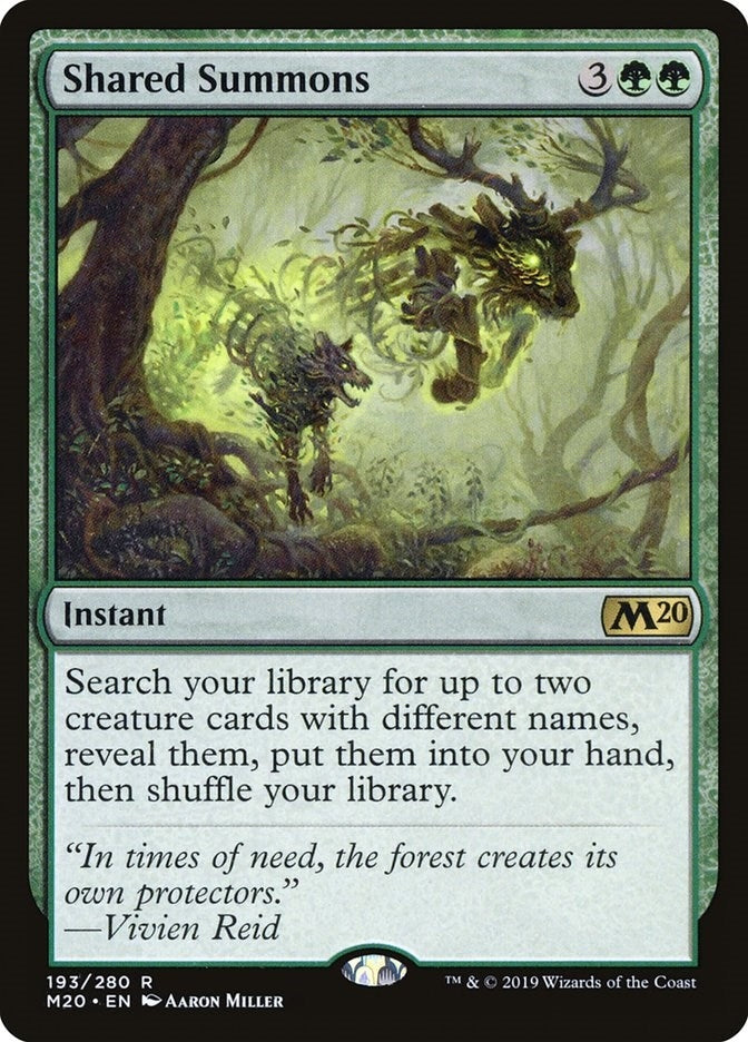 Shared Summons (193) (Core Set 2020)