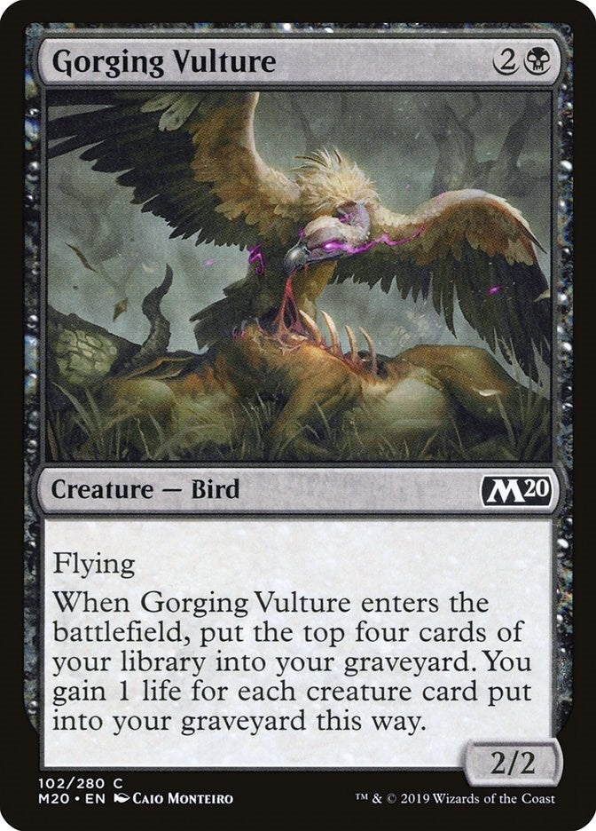Gorging Vulture (102) (Core Set 2020)