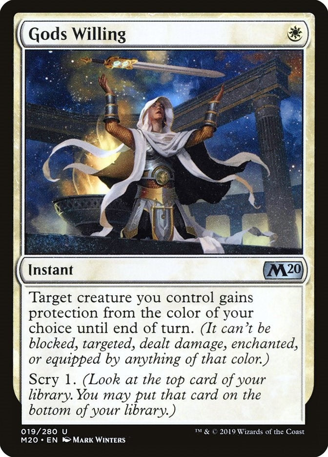 Image for Gods Willing (19) (Core Set 2020) - Magic: The Gathering