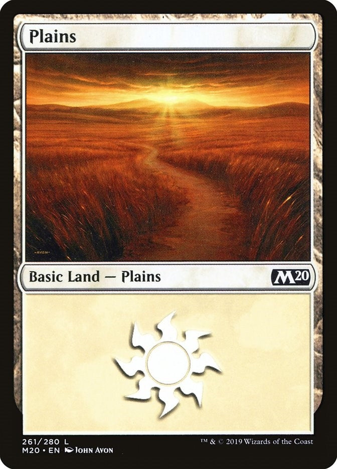 Plains (261) (Core Set 2020)