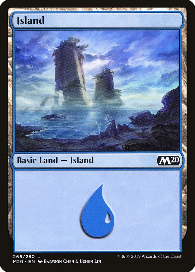 Image for Island (266) (266) (Core Set 2020) - Magic: The Gathering