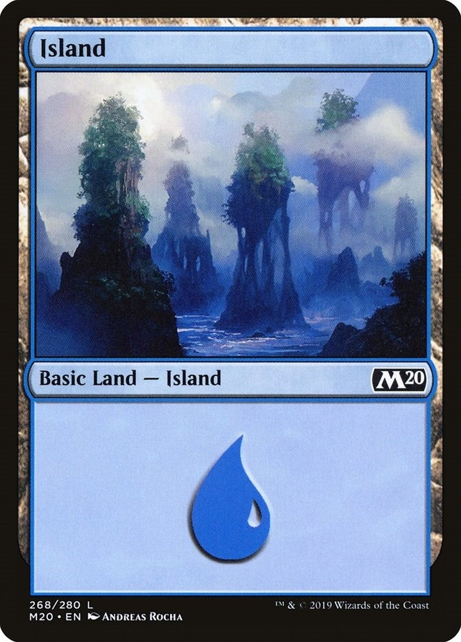 Island (268) (268) (Core Set 2020)