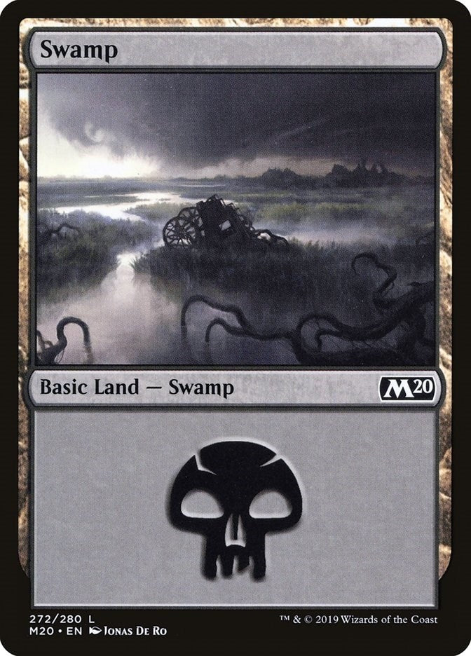 Swamp (272) (272) (Core Set 2020)