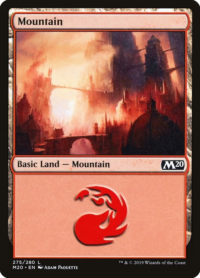 Mountain (275) (275) (Core Set 2020)